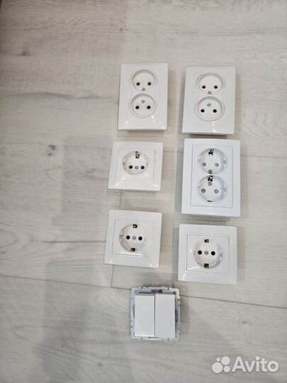 Розетки и выключатели бу