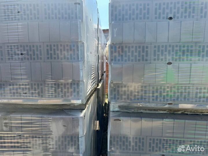 Кирпич лицевой пустотелый. Доставка самовывоз