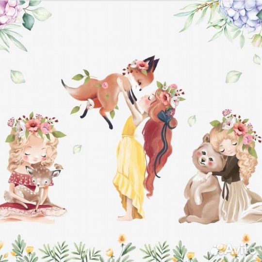 Детские фотообои 