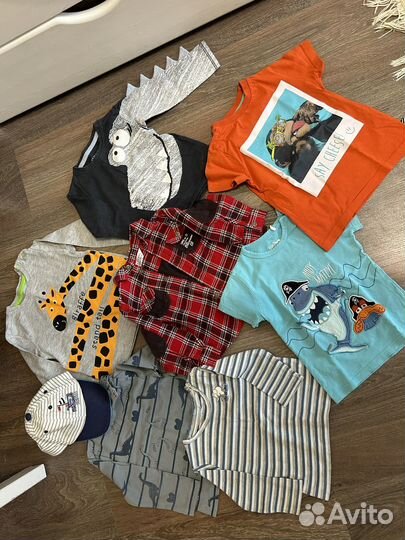 Пакет вещей на мальчика 80 86 размер
