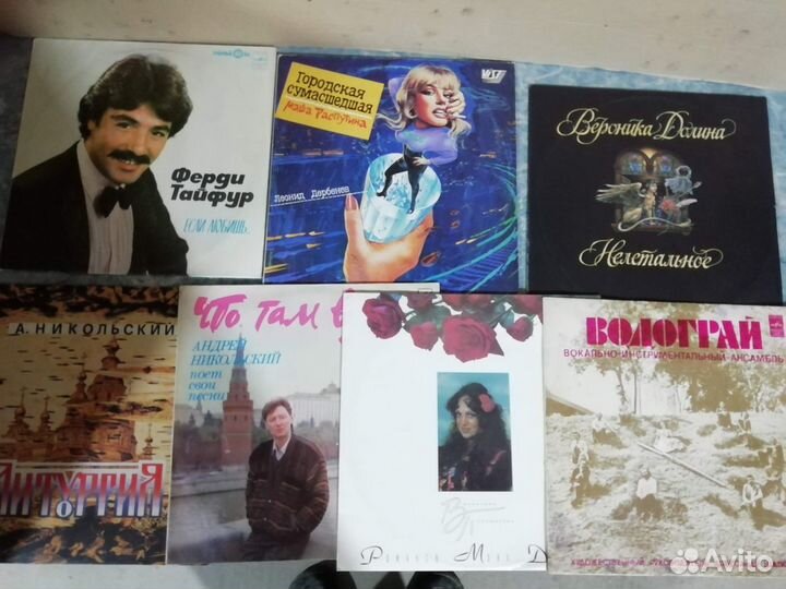 Интересные пластинки на Мелодии и после