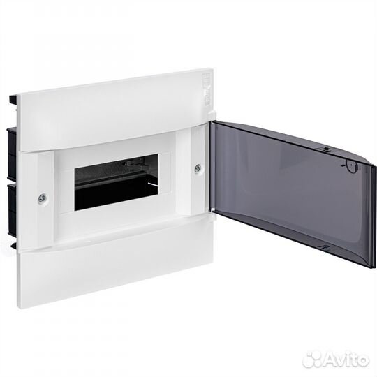 Legrand Practibox S Пластиковый щиток Встраиваемый 1X8 Дымчатая дверь