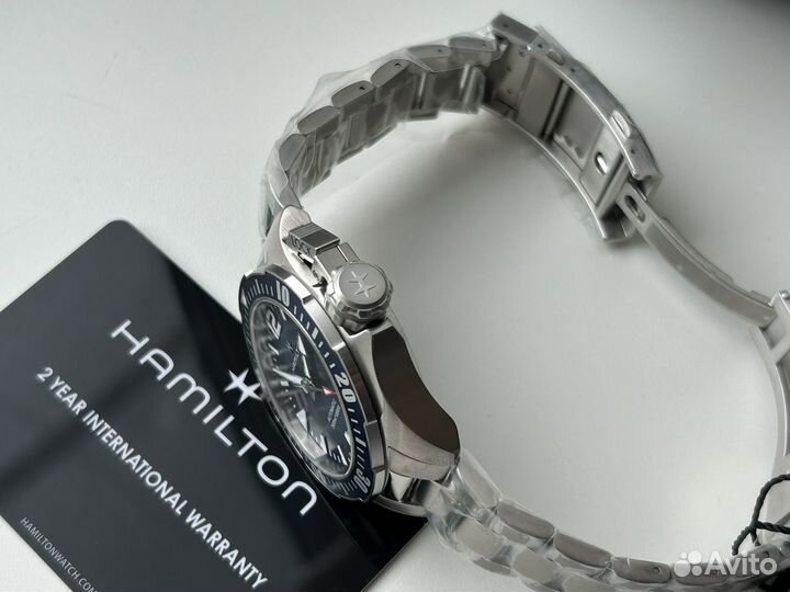 Hamilton Khaki Navy Frogman Auto- H77705145. Новые