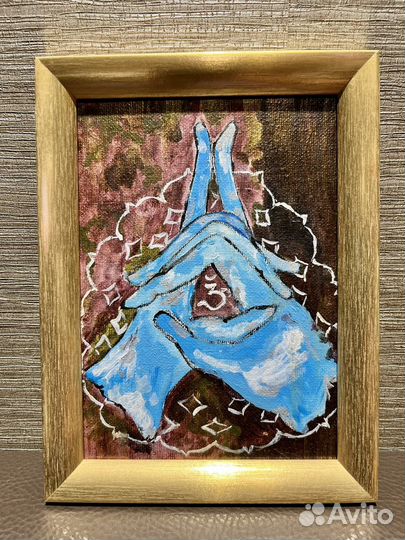 Картина акрил 13х18