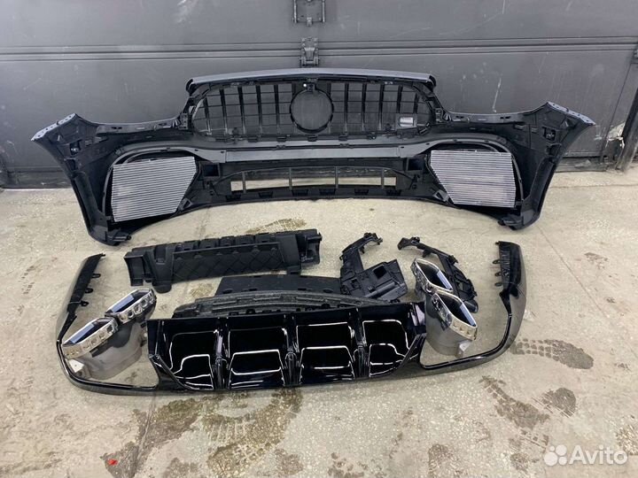 Обвес на Mercedes E-class w213 в стиле E63s 2020г+