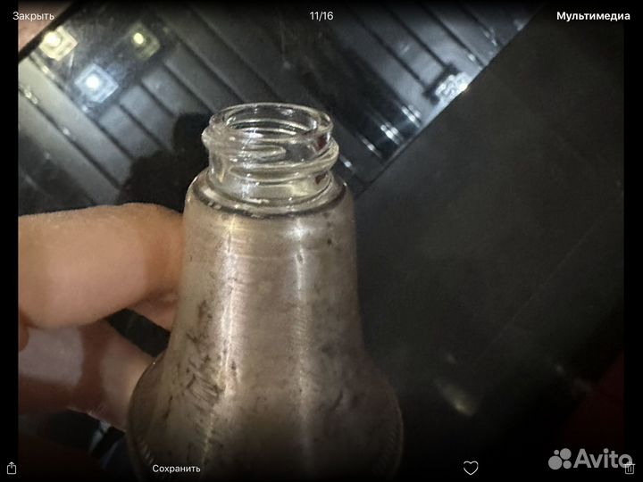 Солонка серебряная антикварная