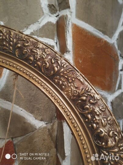 Рама для картины.-овал.(Сталинский ампир)
