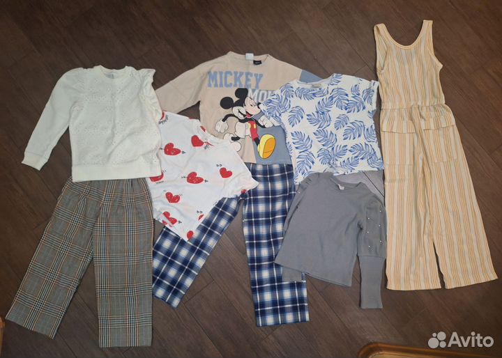 Детские вещи для девочки 122-128