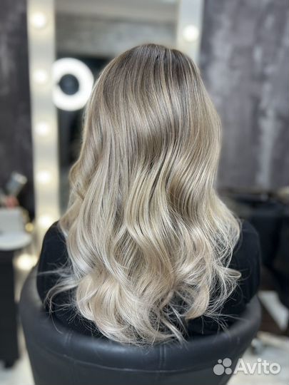 Airtouch, наращивание волос