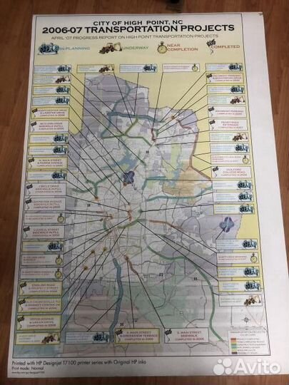 Широкоформатный принтер А0 (плоттер)