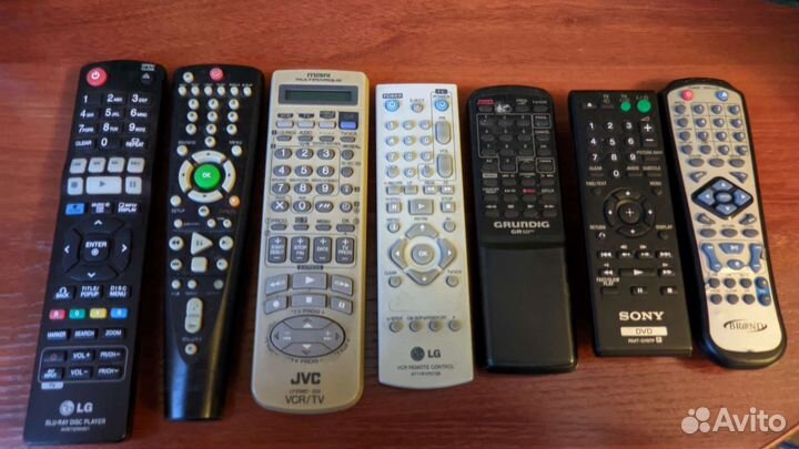 Пульты ду (DVD Плееры, VHS магнитофоны)