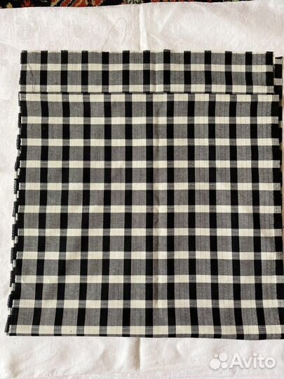 Ткань в клеточку СССР