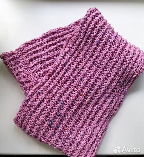 Комплект шапка и снуд