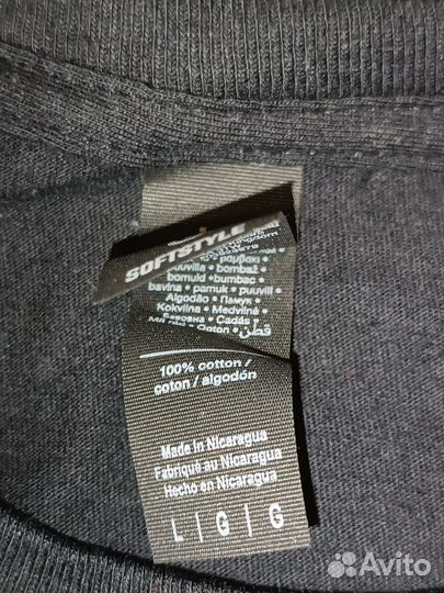 Футболка мужская новая L Gildan SoftStyle оригинал