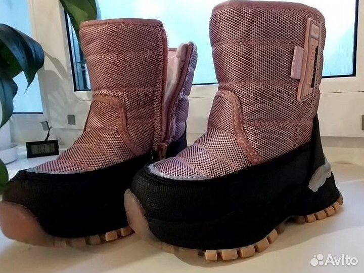 Зимние ботинки для девочки 25 размер