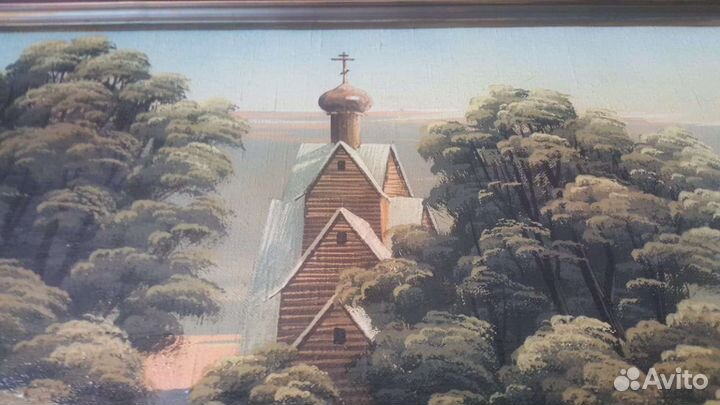 Картина х / м / подпись