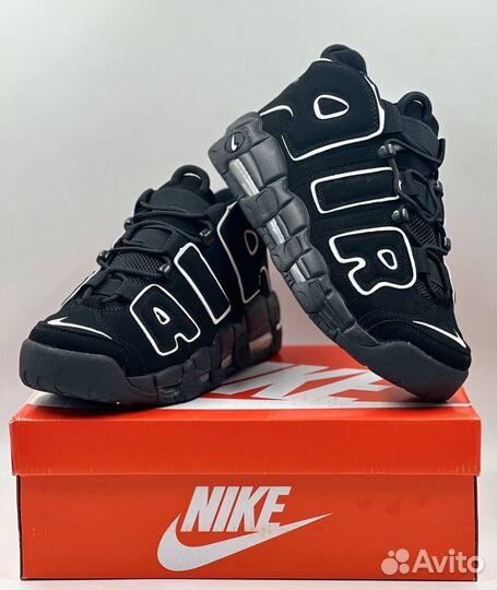 Черные Nike Air Uptempo