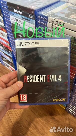 Resident evil 4 remake ps5/ новый в упаковке