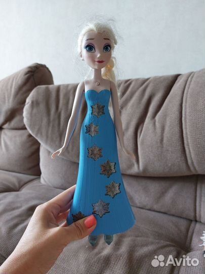 Кукла холодное сердце музыкальная Эльза и Анна