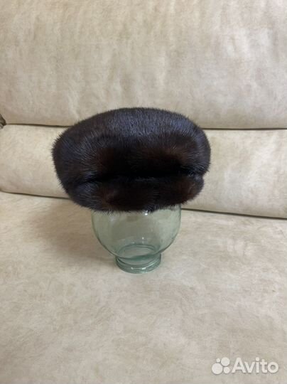 Меховая мужская кепка