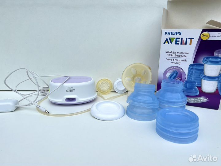 Молокоотсос avent электрический