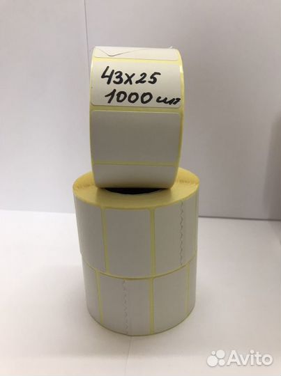 Термоэтикетки 58 40 для Маркетплейсов