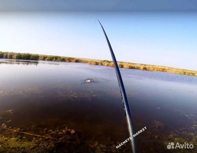 Удилище маховое карбоновое princess