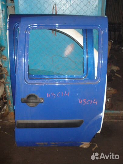 Дверь сдвижная левая Fiat Doblo (Фиат Добло)