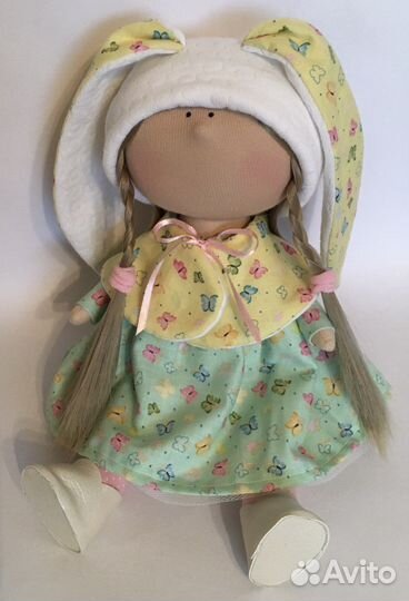 Интерьерная текстильная кукла