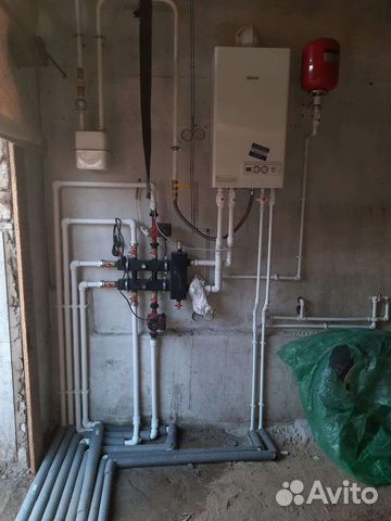 Услуги сантехника отопление, водопровод