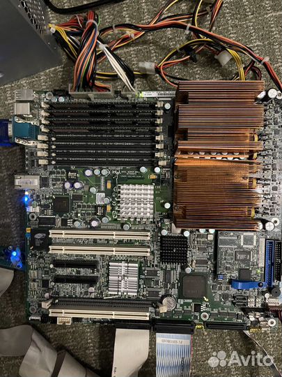 Материнская плата intel server board SE7520AF2