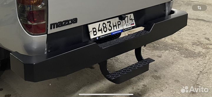 Силовой Задний бампер Мазда бт-50