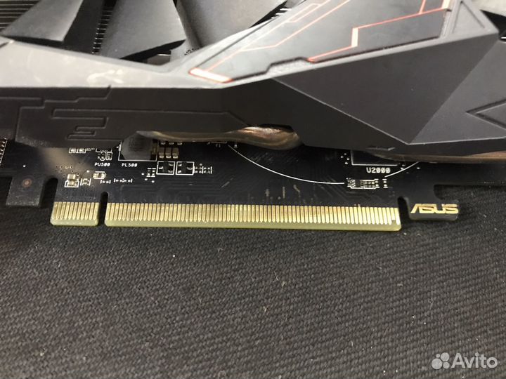 Видеокарта asus ROG strix RX 570 4GB