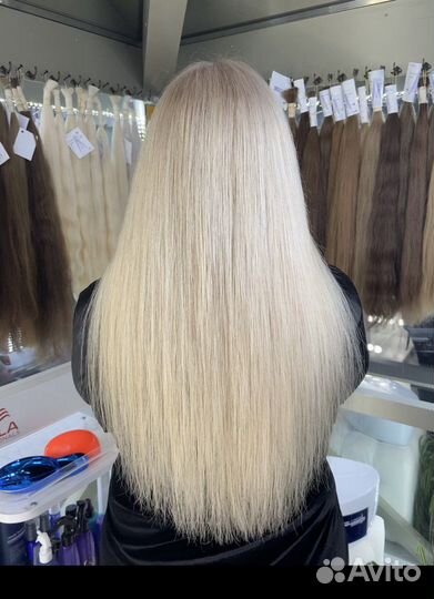 Наращивание волос микро/нано