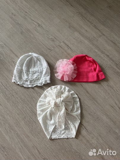 Панамы (шапочки летнии) для девочки