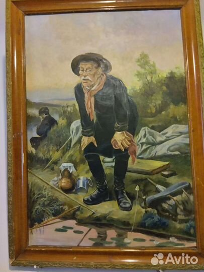 Картина маслом на холсте большая