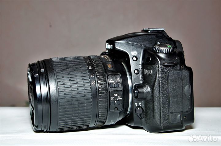 Зеркальный фотоаппарат nikon d90 + обьектив 18-105