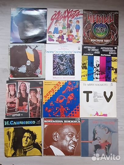 Винил.пластинки Рок-Поп-Джаз СССР-Запад