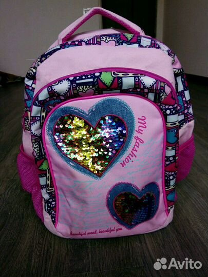 Рюкзак с паетками