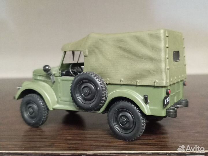 Газ 69 1:43 коллекционная модель Диагостини новая