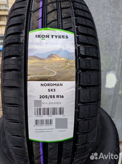 Ikon Tyres Nordman SX3 205/55 R16 91H