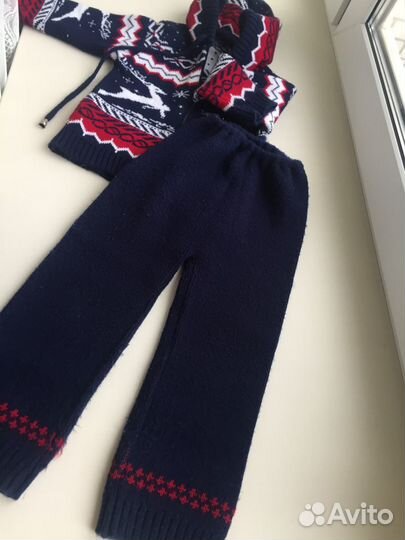 Шерстяной костюм детский