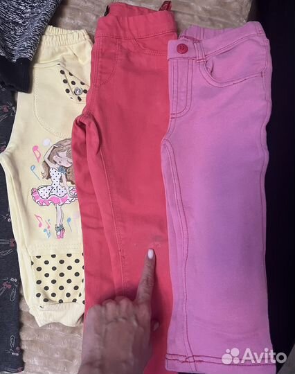 Вещи пакетом для девочки 86-92