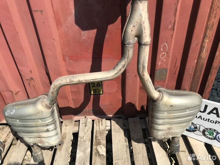 Глушитель Audi Q5 8R cdnc 2011