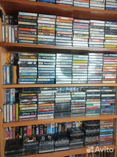 Коллекция аудиокассет