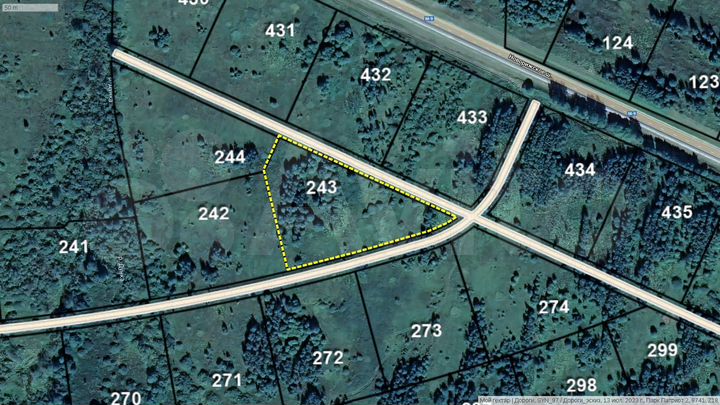 Участок 1,04 га (СНТ, ДНП)