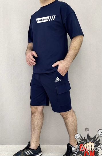 Костюм шорты и футболка adidas