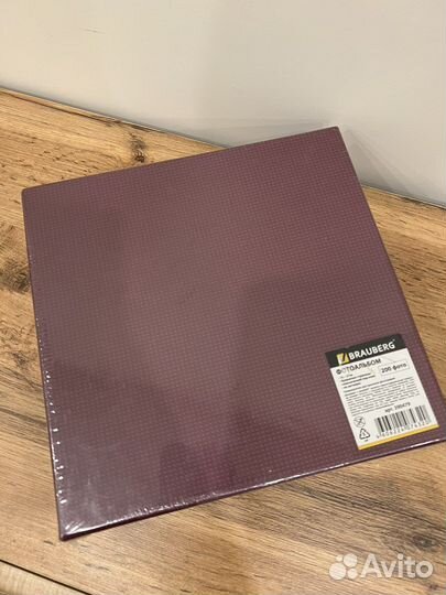 Фотоальбом Brauberg кожа