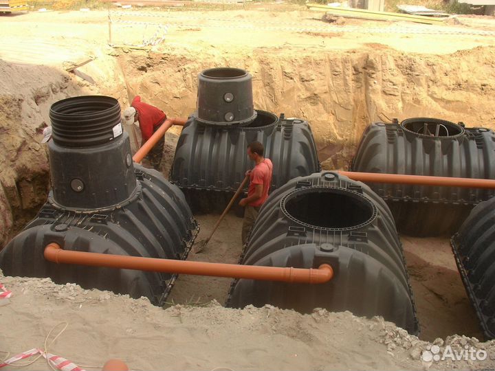 Септик эко Диамант 8 пластиковый