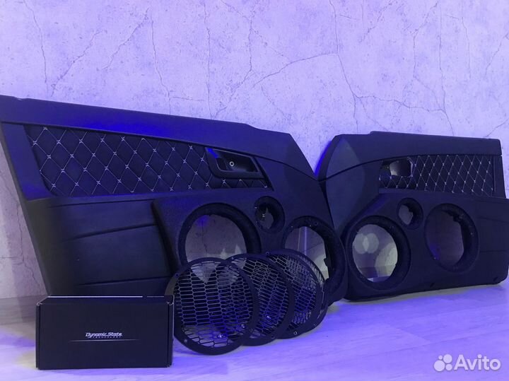 Дверные карты priora под 2 20